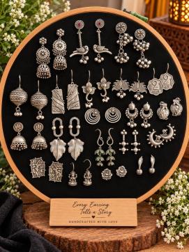 Premium Earrings  Assamese beaded jewellery